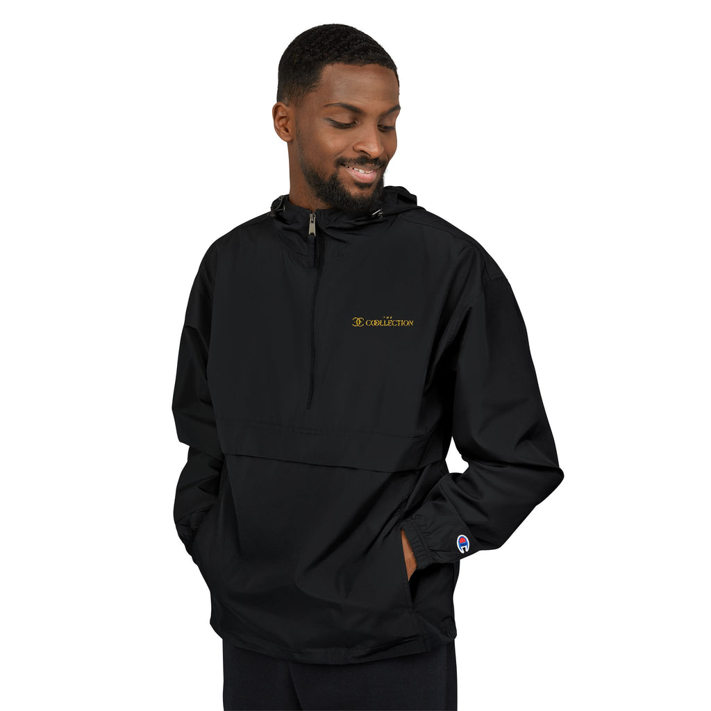 Packable Anorak Jacket — Small Yellow Butterfly Graphic
