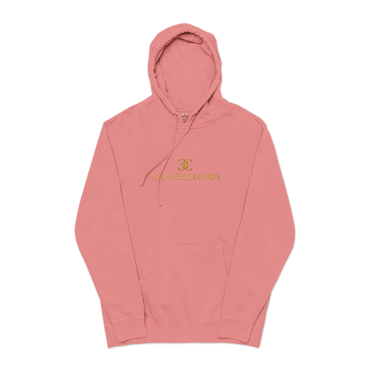 Ladies  'Good Vibes' Pigment-Dyed Hoodie