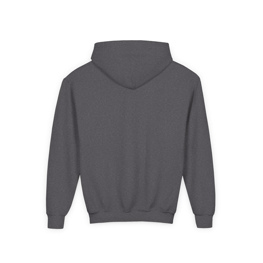 Youth Hoodie with Minimal 'O' Chest Logo – Cozy Everyday Kids Pullover