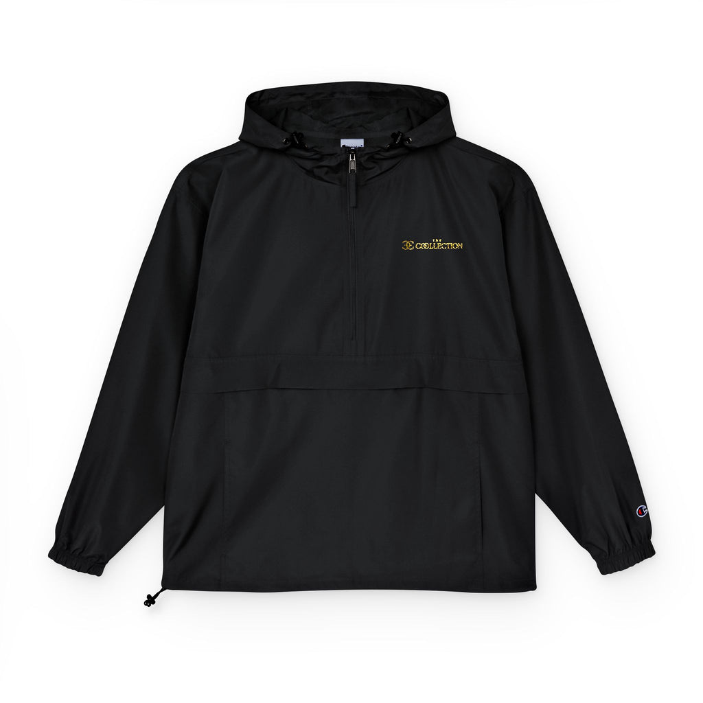 Packable Anorak Jacket — Small Yellow Butterfly Graphic