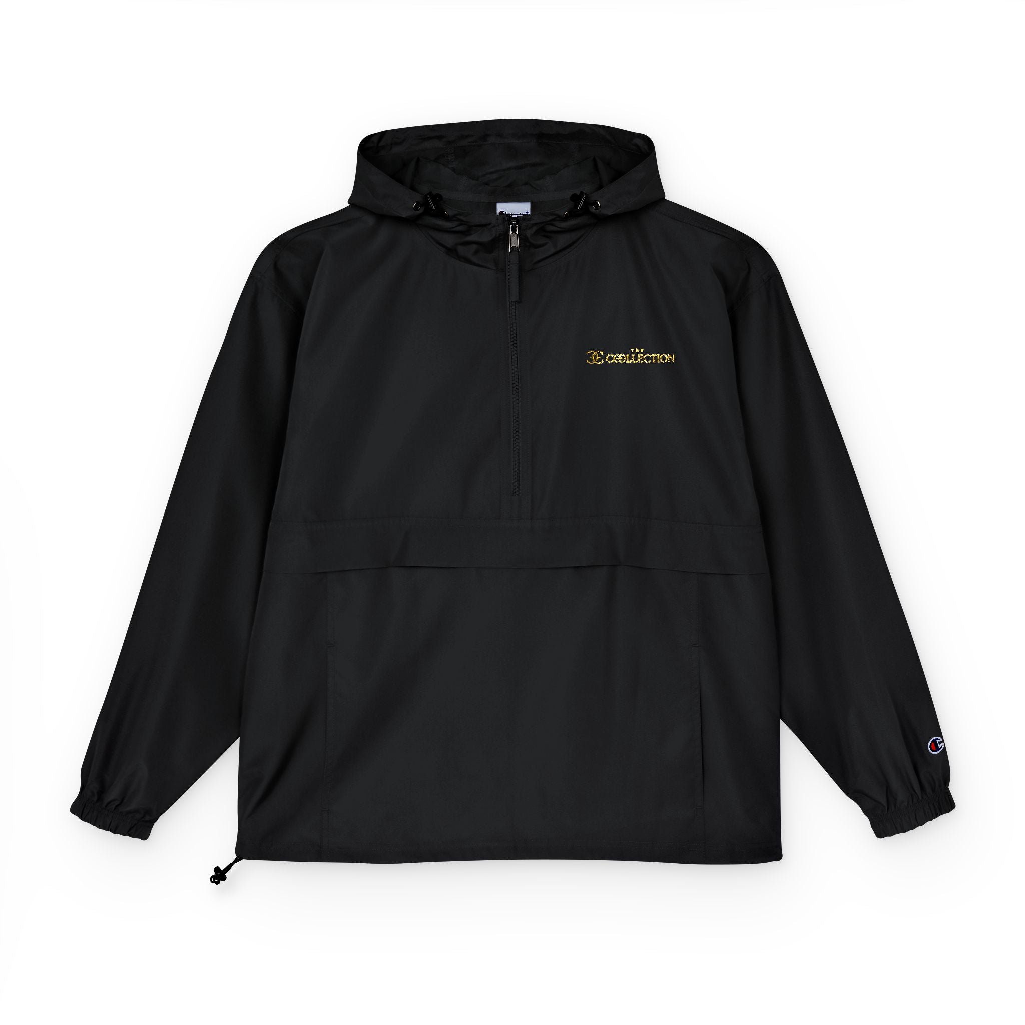 Packable Anorak Jacket — Small Yellow Butterfly Graphic