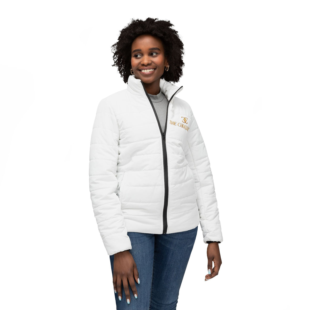 Lady’s Luxurious Puffer Jacket --- Lightweight, Quilted & Warm