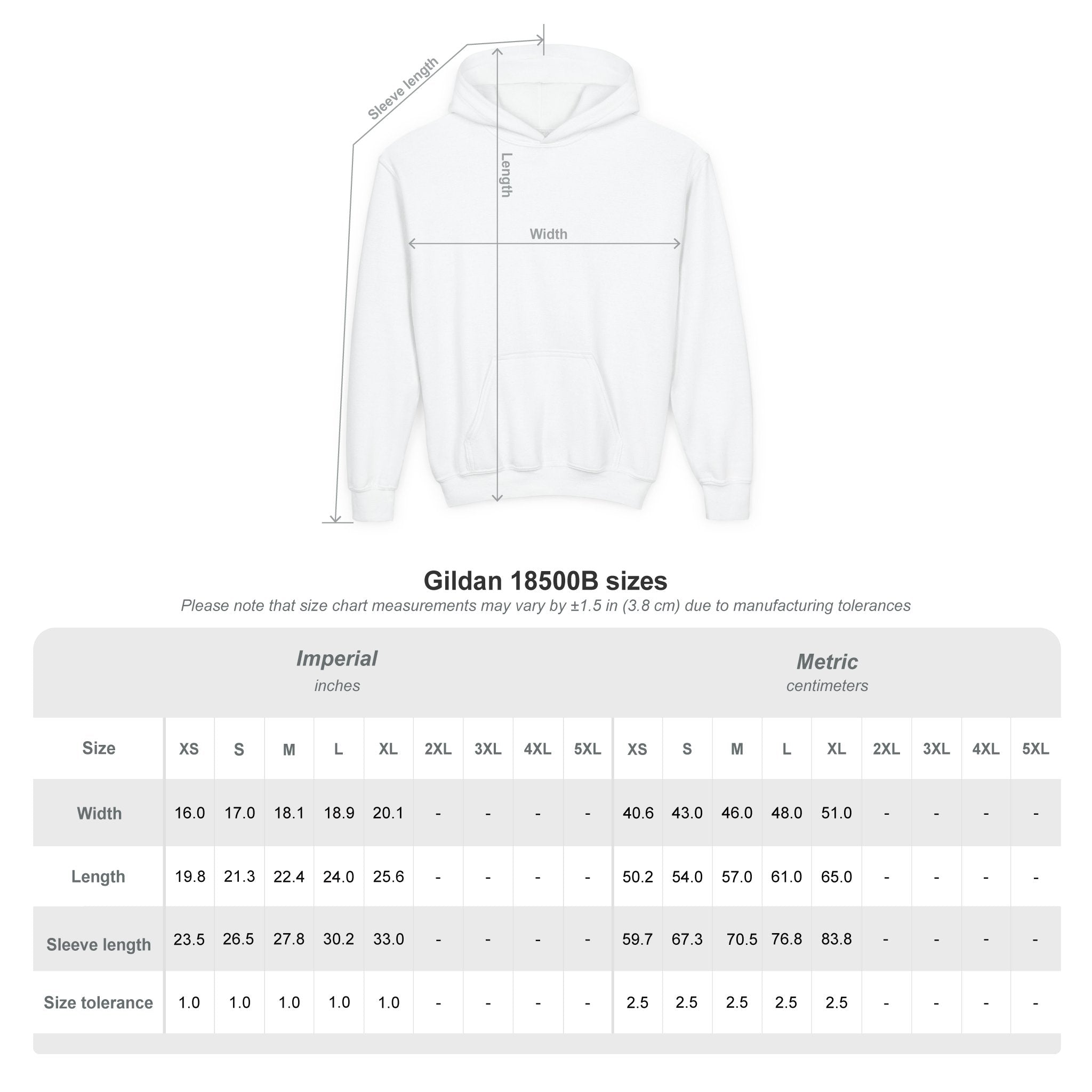 Youth Hoodie with Minimal 'O' Chest Logo – Cozy Everyday Kids Pullover
