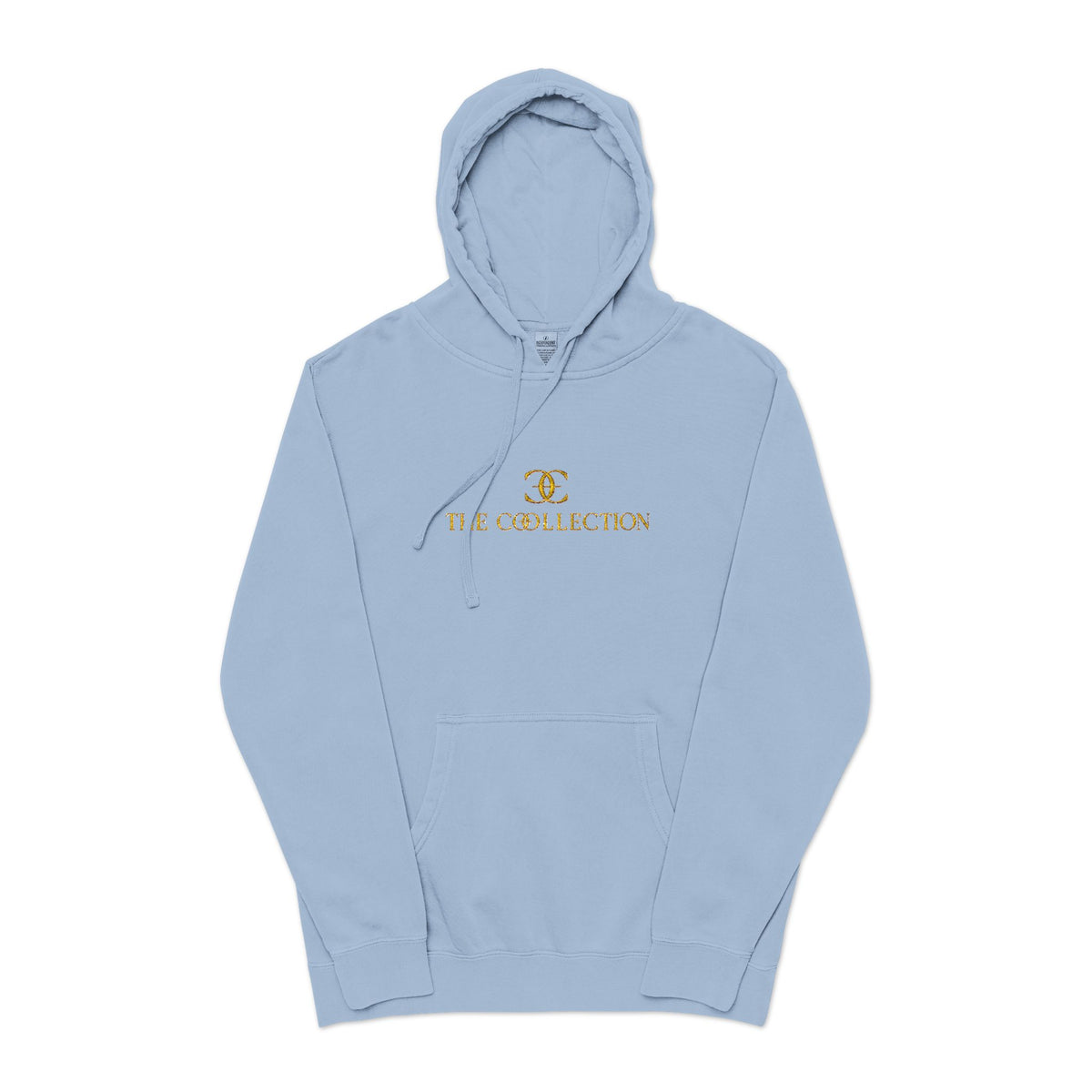 Ladies  'Good Vibes' Pigment-Dyed Hoodie