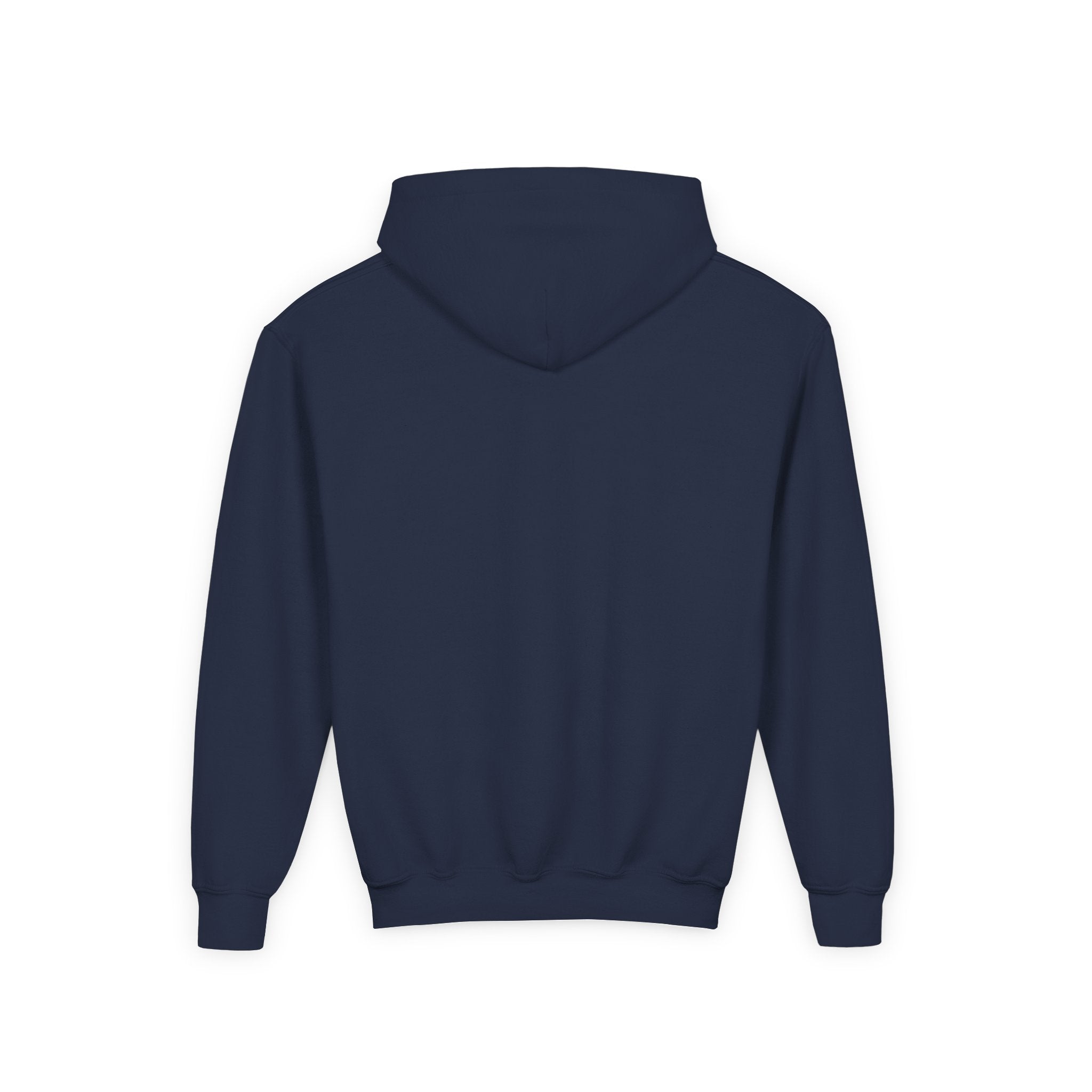 Youth Hoodie with Minimal 'O' Chest Logo – Cozy Everyday Kids Pullover
