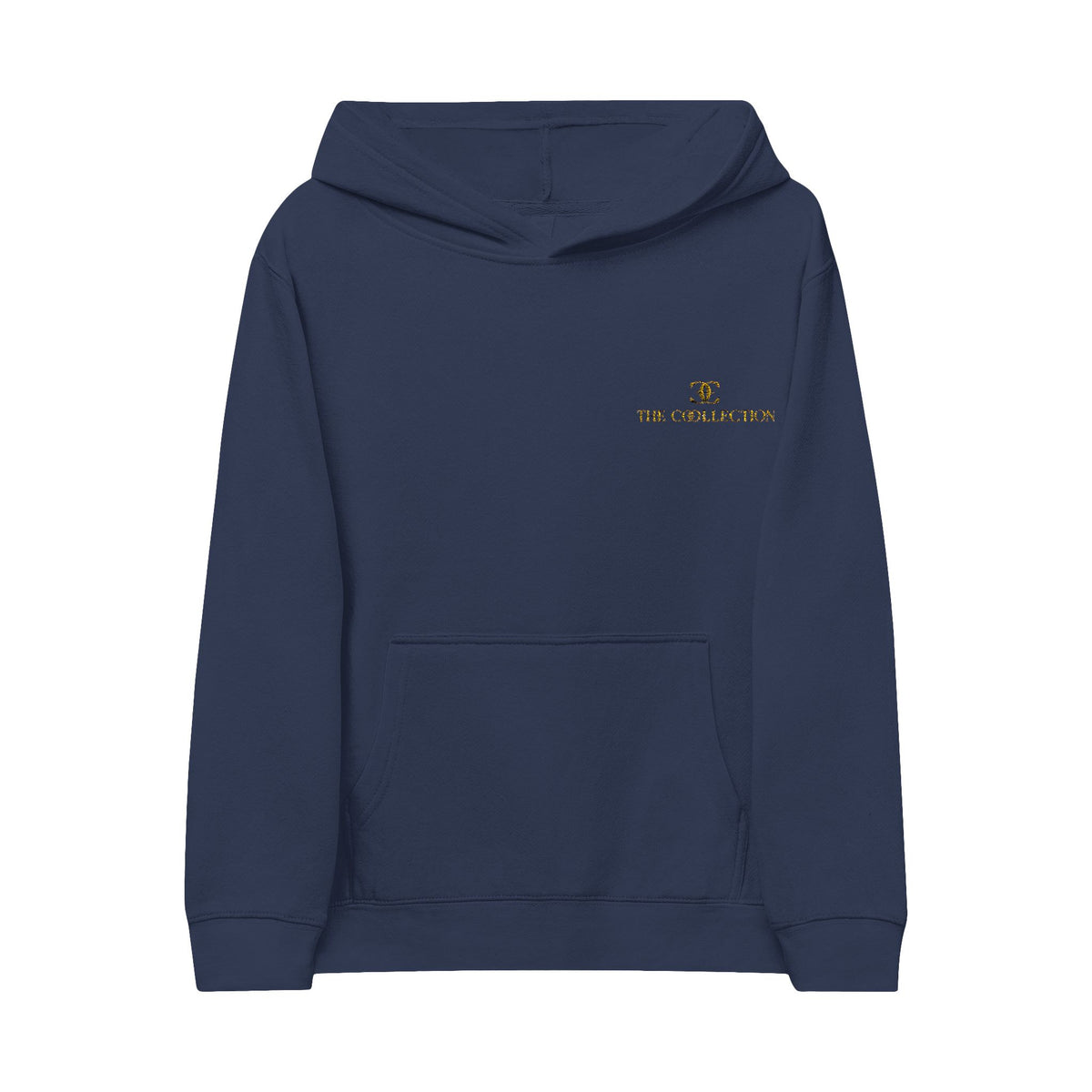Children's Embroidered 'Be Kind' Fleece Hoodie — Soft  Comfy Pullover for Children