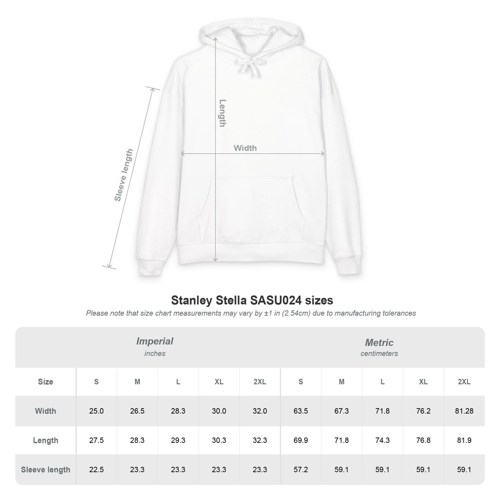 Ladies and Gentlemen's Hoodies — Organic Relaxed Pullover