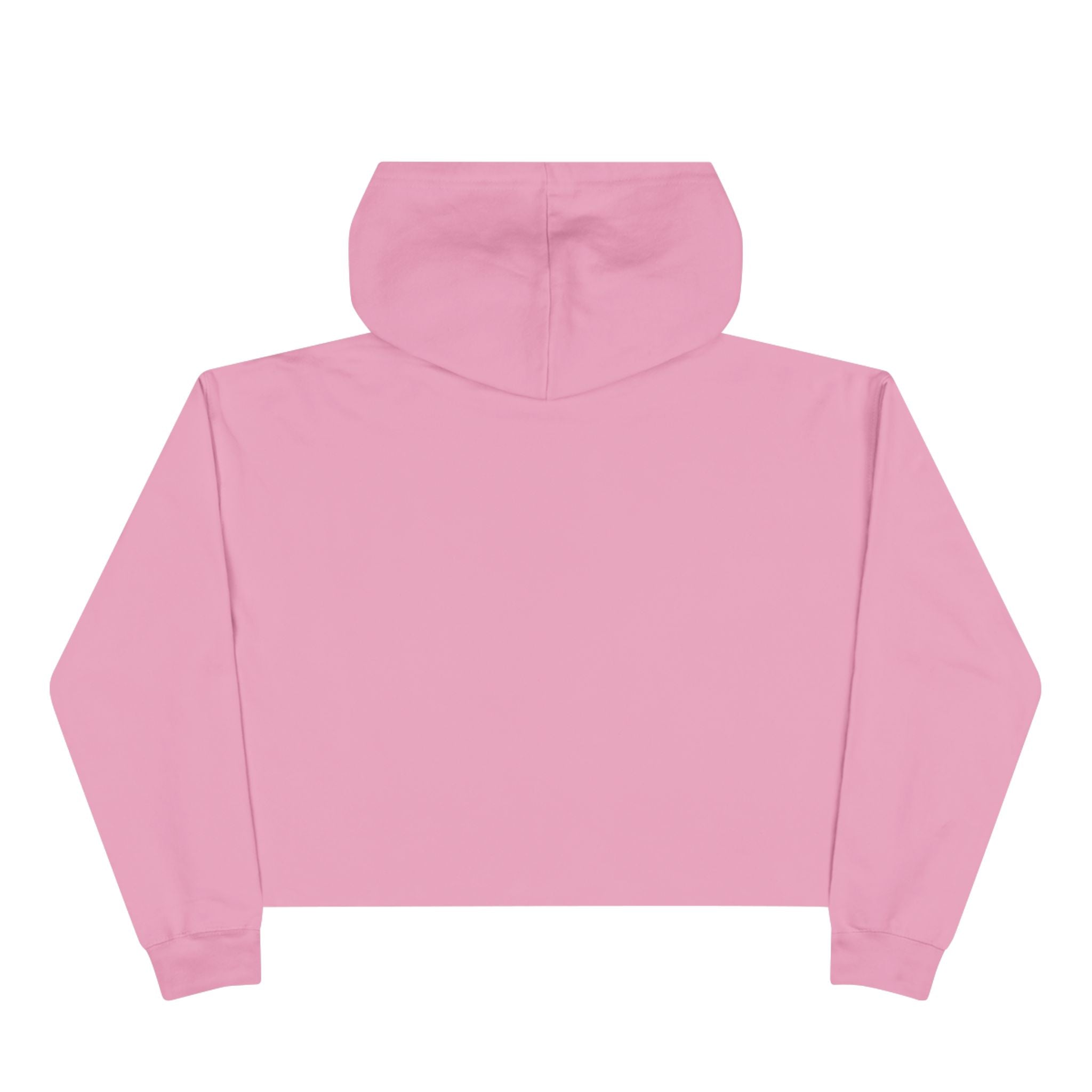 The Collection Cropped Hoodie — Minimal Gold Logo Crop Hoodie