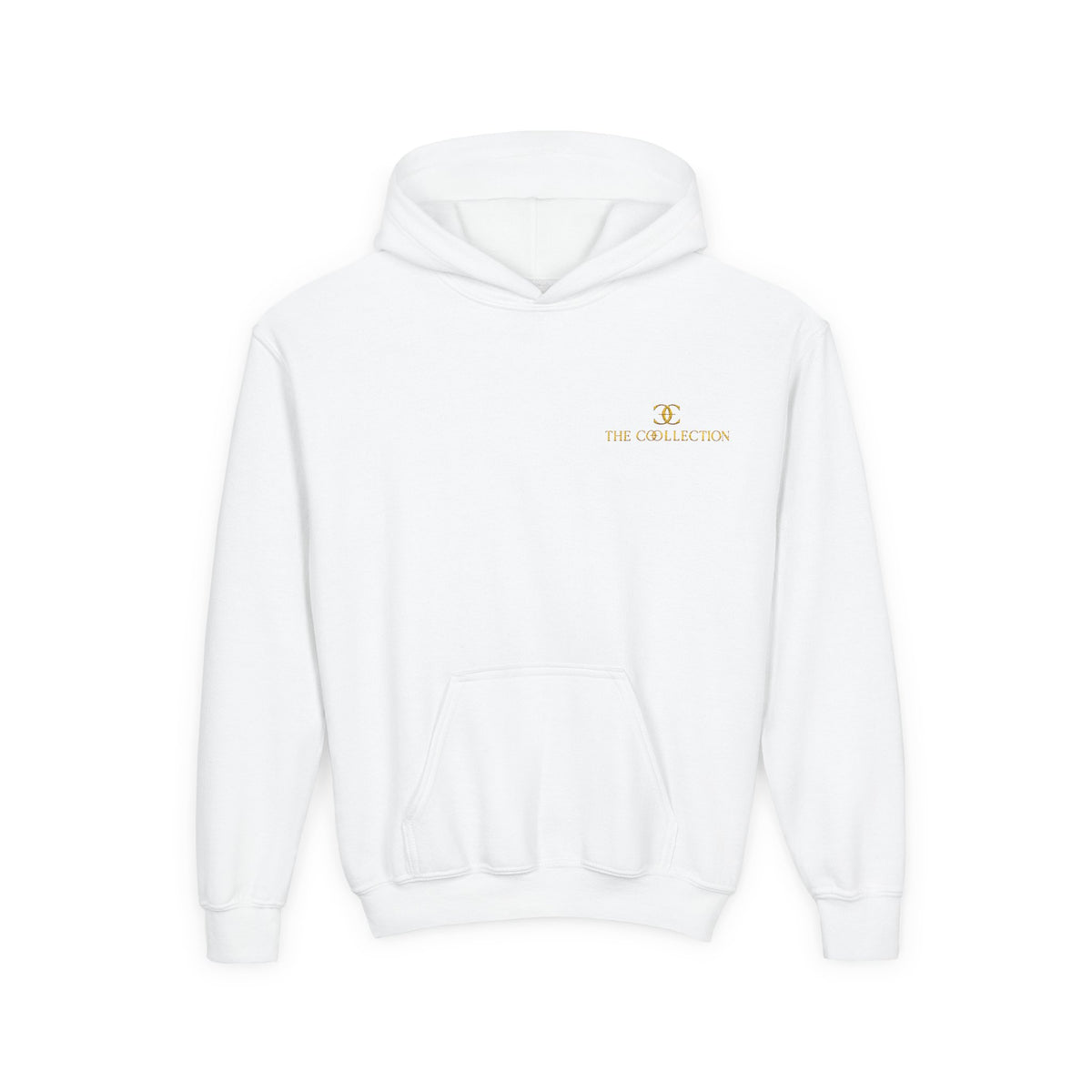 Youth Hoodie with Minimal 'O' Chest Logo – Cozy Everyday Kids Pullover