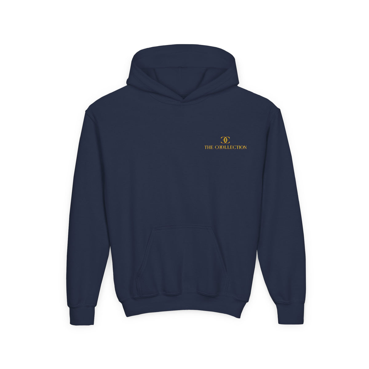 Youth Hoodie with Minimal 'O' Chest Logo – Cozy Everyday Kids Pullover