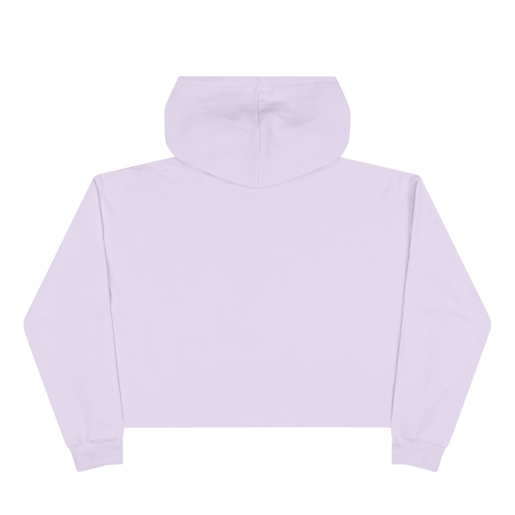 The Collection Cropped Hoodie — Minimal Gold Logo Crop Hoodie