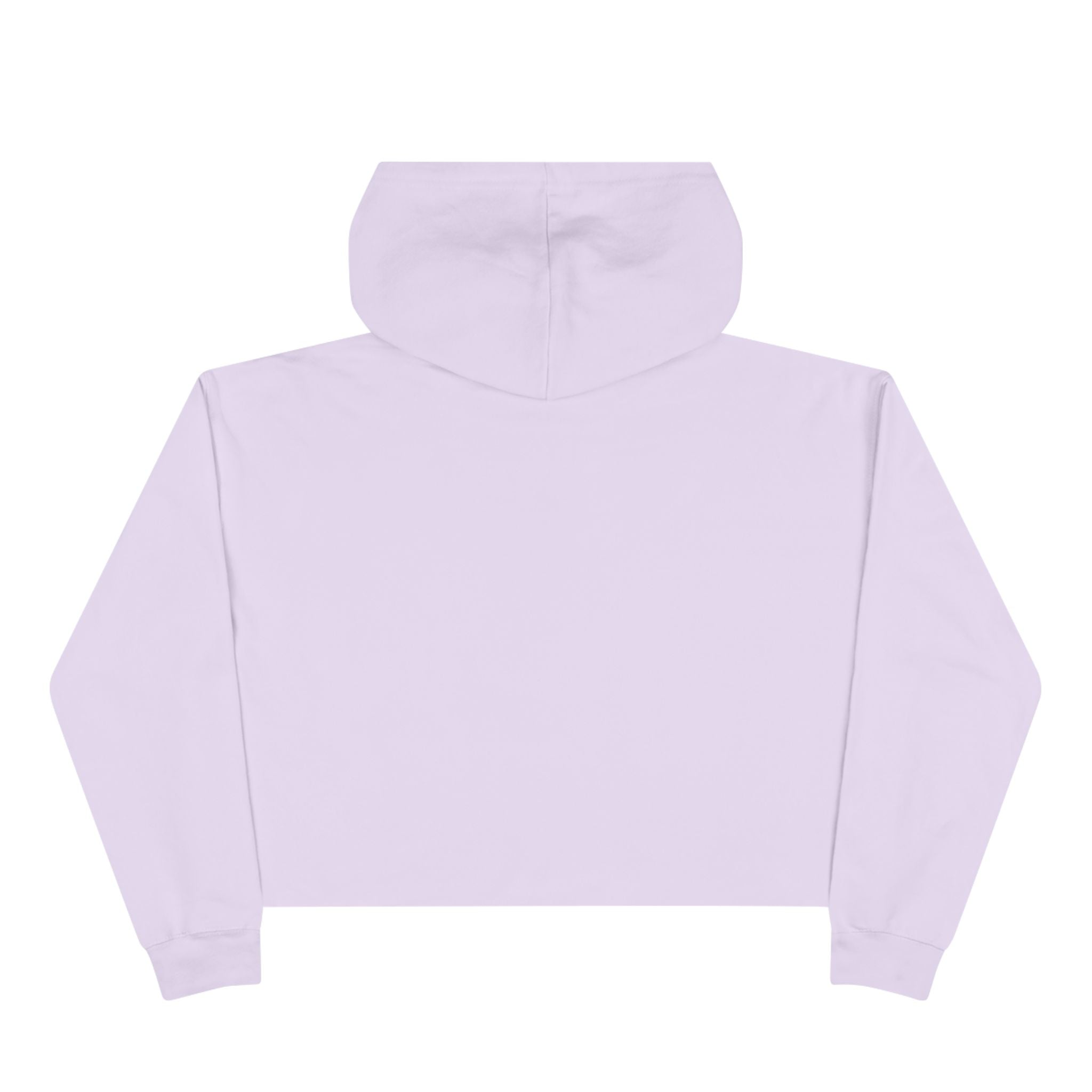 The Collection Cropped Hoodie — Minimal Gold Logo Crop Hoodie