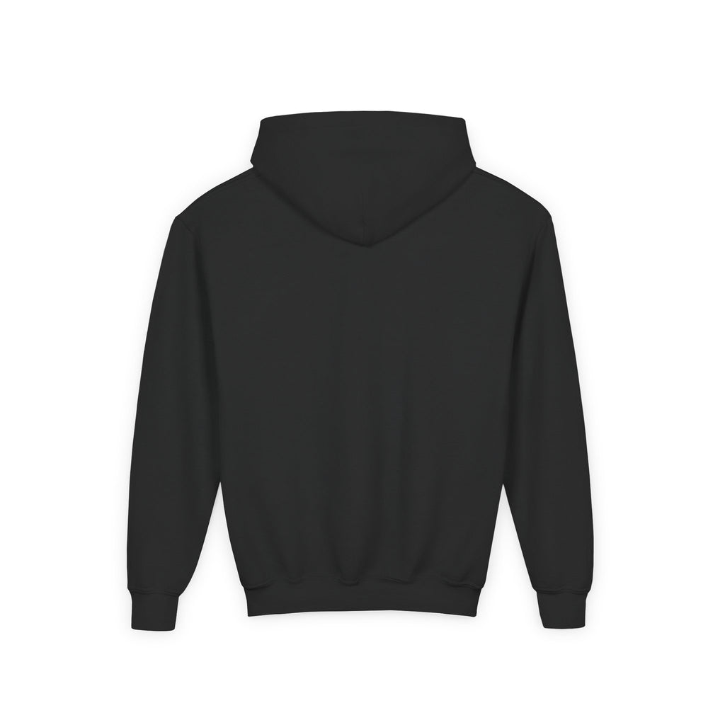 Youth Hoodie with Minimal 'O' Chest Logo – Cozy Everyday Kids Pullover