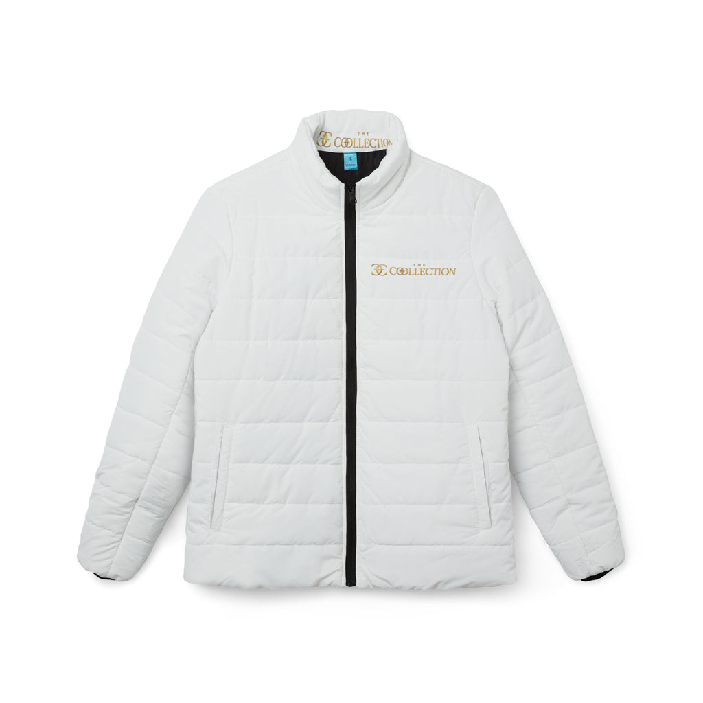The Coollection Women's Sculpted White Puffer Jacket
