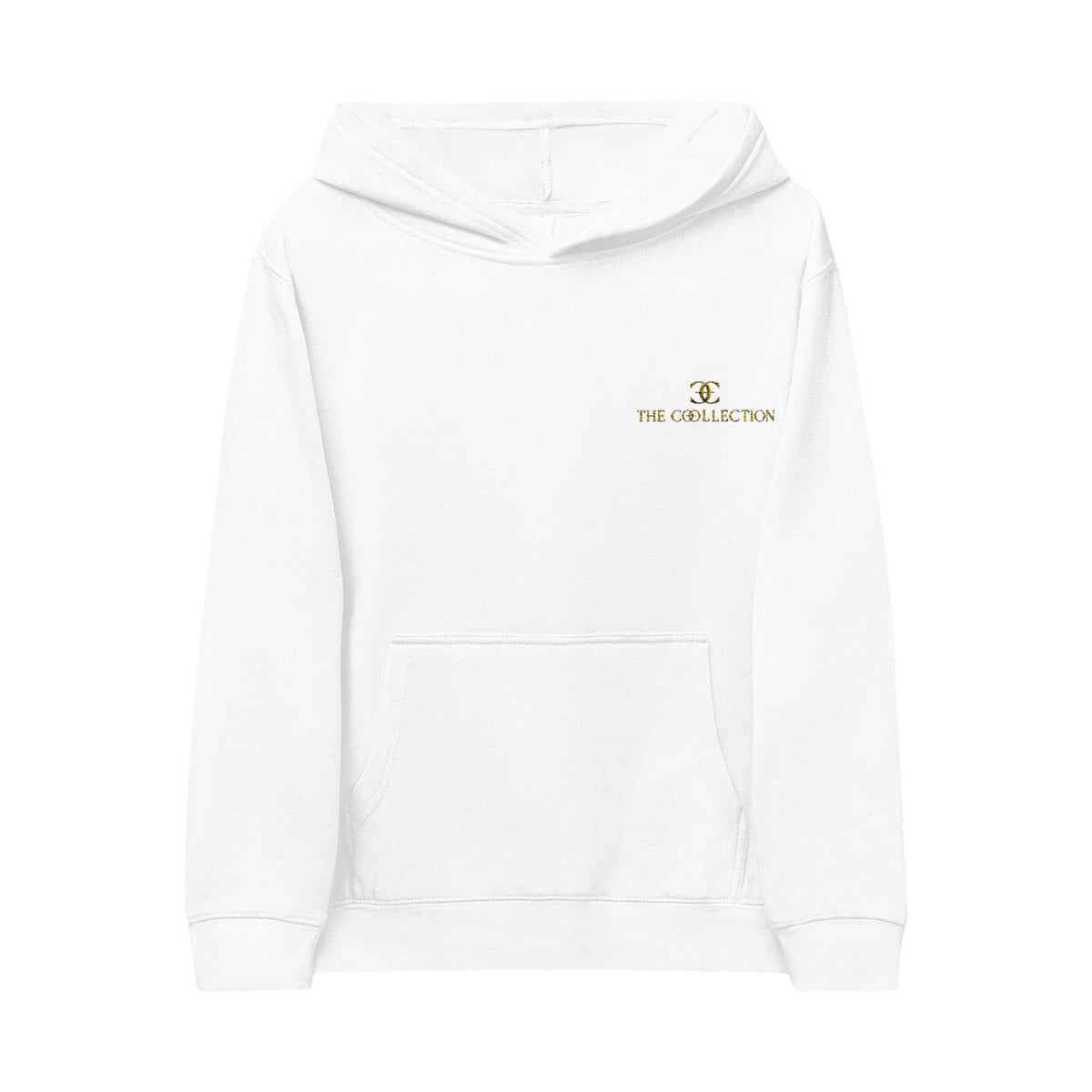 Children's Embroidered 'Be Kind' Fleece Hoodie — Soft  Comfy Pullover for Children