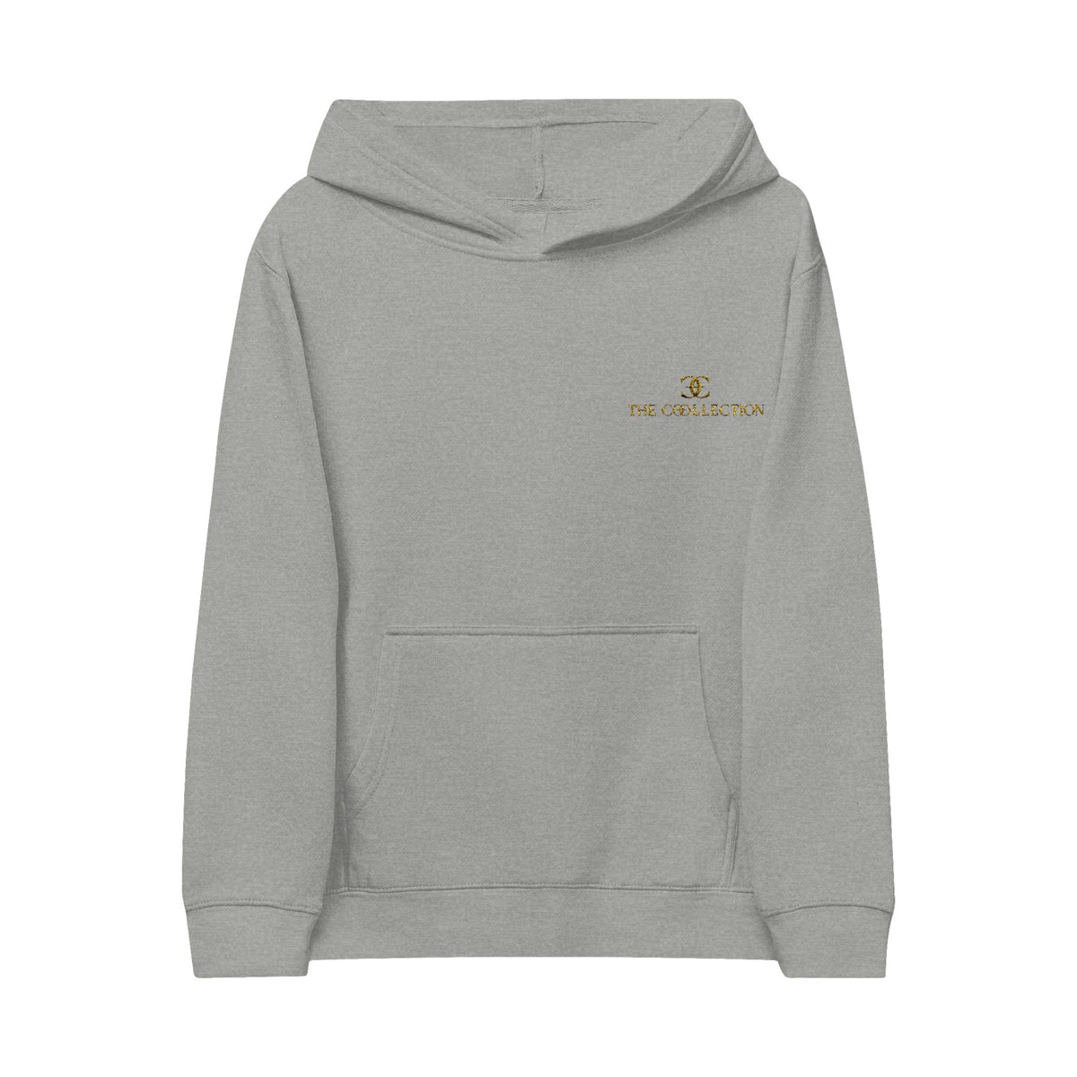 Children's Embroidered 'Be Kind' Fleece Hoodie — Soft  Comfy Pullover for Children
