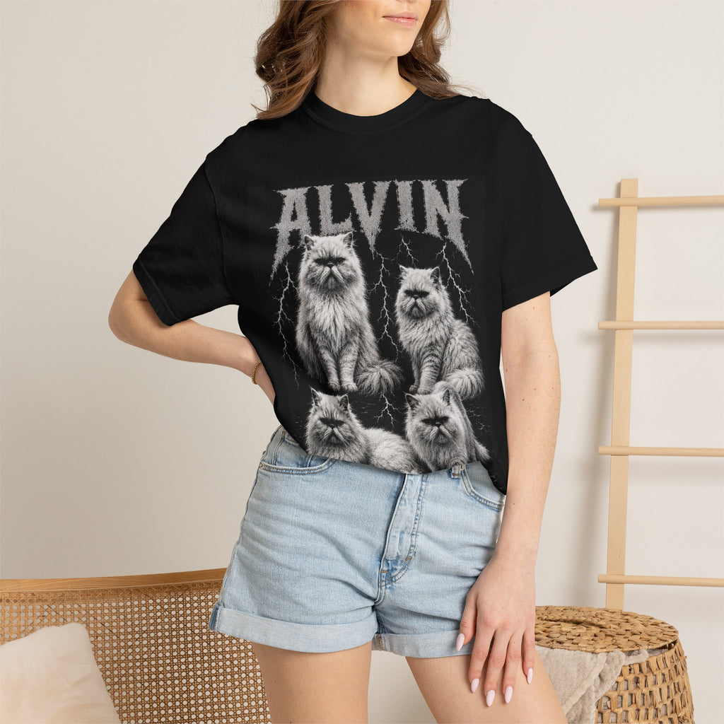 Bootleg "ALVIN" Vintage Rock Poster Tee