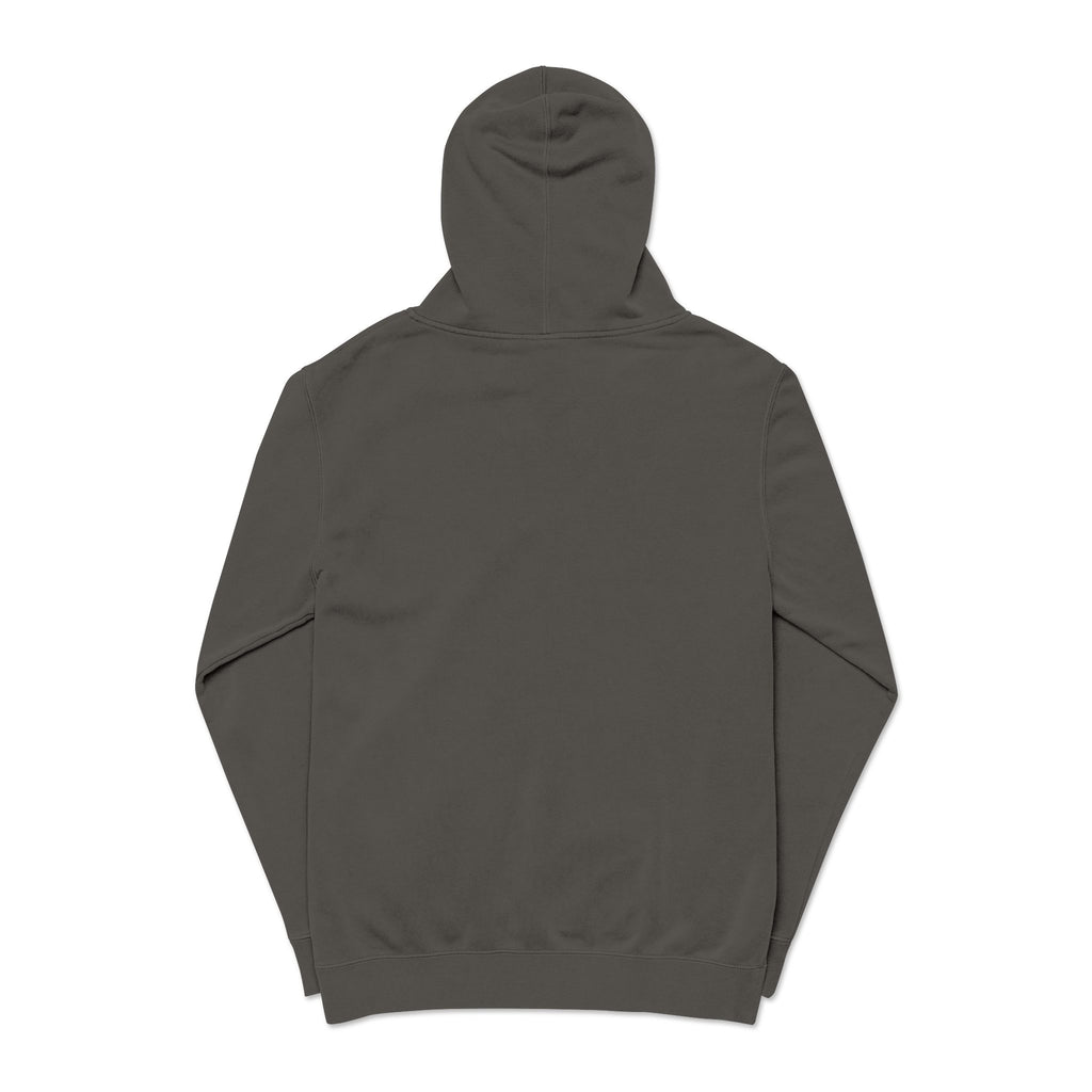 Minimal 'Good Vibes' Pigment-Dyed Hoodie