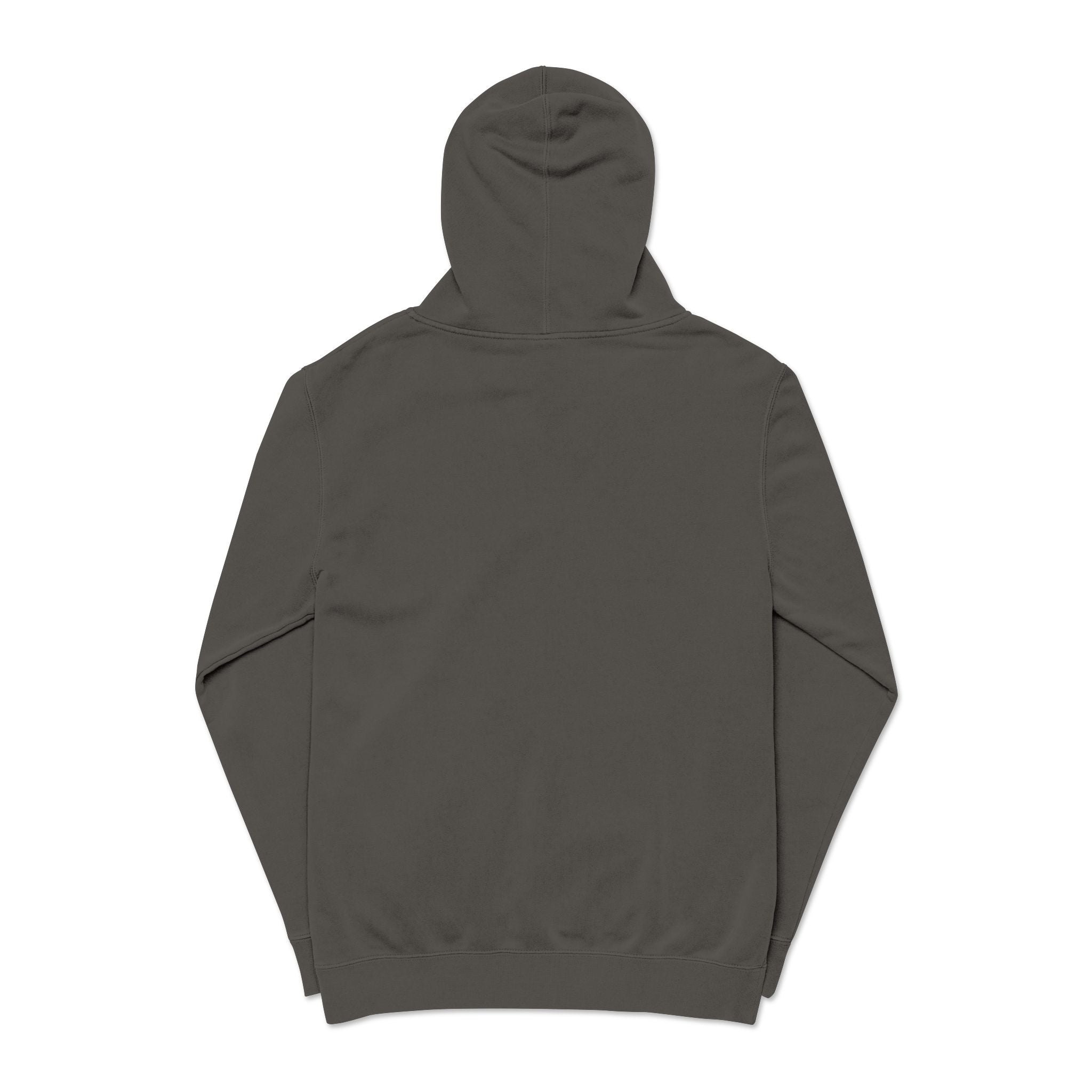 Minimal 'Good Vibes' Pigment-Dyed Hoodie