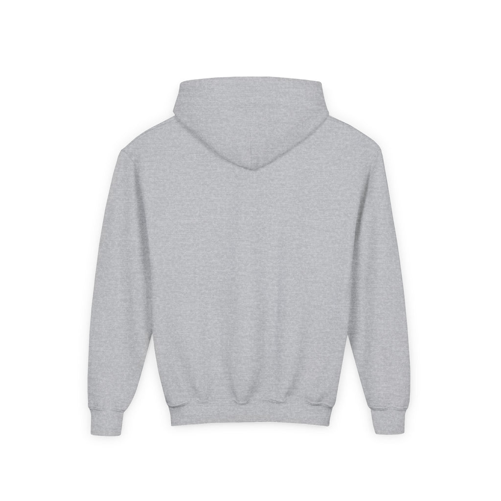 Youth Hoodie with Minimal 'O' Chest Logo – Cozy Everyday Kids Pullover