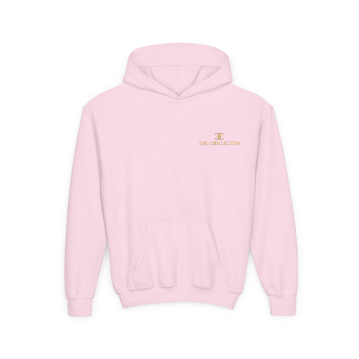 Youth Hoodie with Minimal 'O' Chest Logo – Cozy Everyday Kids Pullover